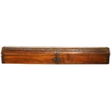 19th Century Long Studded Scroll Box