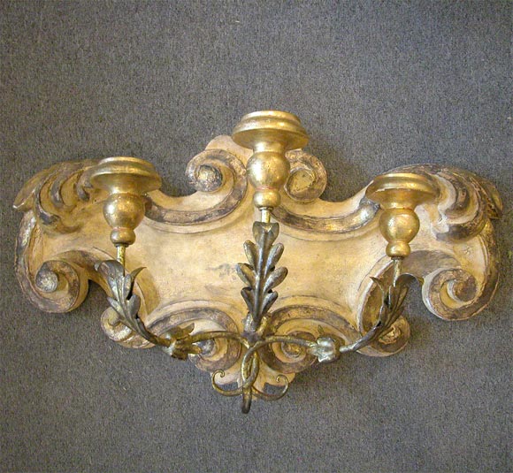 large three arm sconce