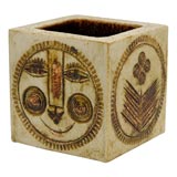 Cube Vase by Roger Capron