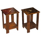 Antique Art Deco Sidetables