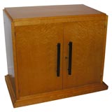 #3317 Birdseye Maple Two-Door Bar