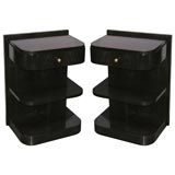 #3311 Pair of Mahogany Bedside Tables