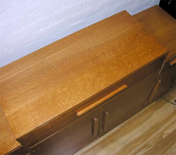 Mid-20th Century Oak Sideboard / Credenza attributed to Hugo Gnam