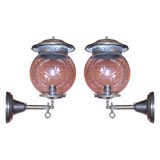 Antique Brass Sconces