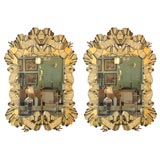 Pair of James H. Harris and Co. Mirrors