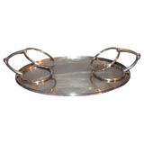 Retro Rare Hermes Wine/Champagne Tray