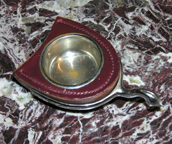 rare equestrian ashtray