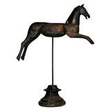 French 19th c Rocking Horse