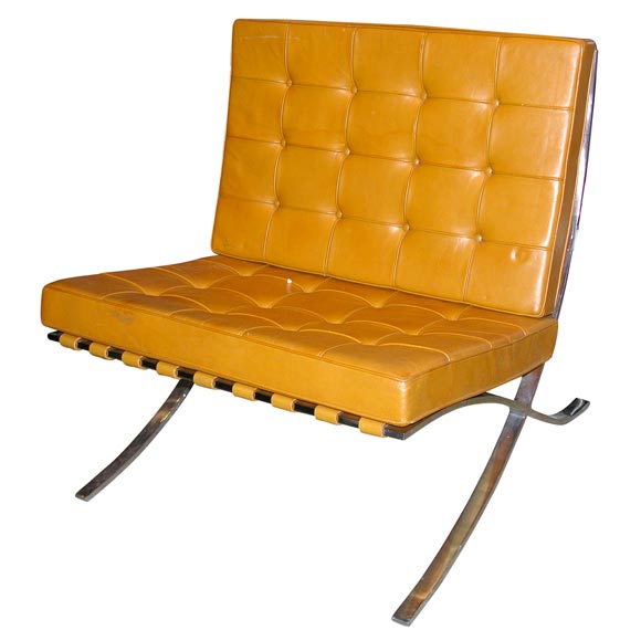 Barcelona Chair Original 1 For Sale on 1stDibs