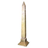Gilded Bronze "Cleopatra's Needle" Obelisk by Tiffany