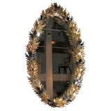 Oval Wall Mirror by Curtis Jere