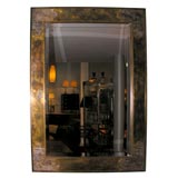 Rare Wall Mirror by Phillip & Kelvin LaVerne