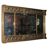 Regency Giltwood Overmantle Mirror, ca 1830