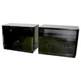 Pair of Streamline Cabinets