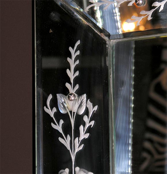 Mid-20th Century Small Venetian Mirror