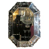 Octagonal Venetian Mirror