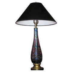 1940s Italian Murano Glass Lamp