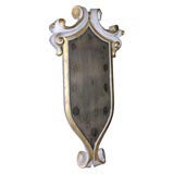 Antique Carved Wood Mirror