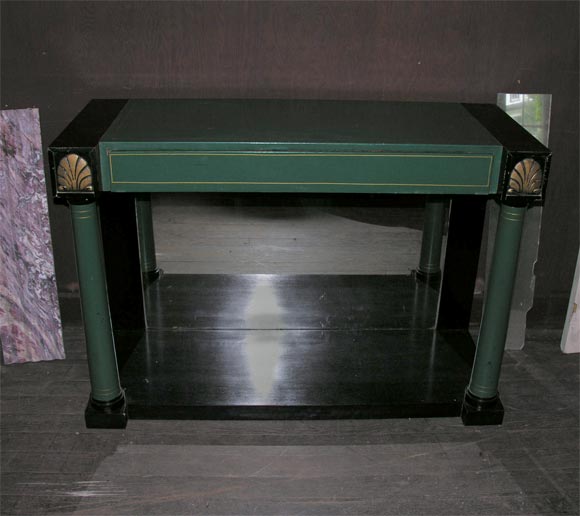 Grosfeld House Leather Console