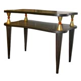 Pair 1950"s side tables