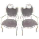 pair 1950
s  armchairs