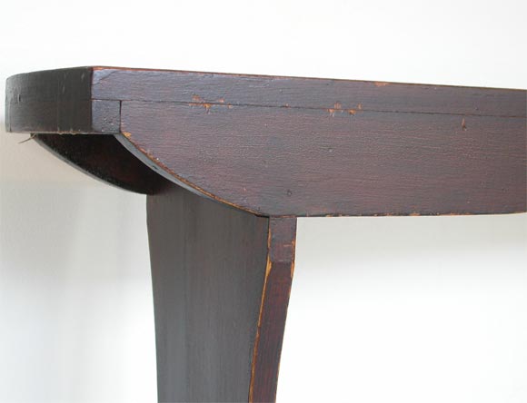 Wood 19THC  TWO TIER BENCH/SHELF FROM PENNA.