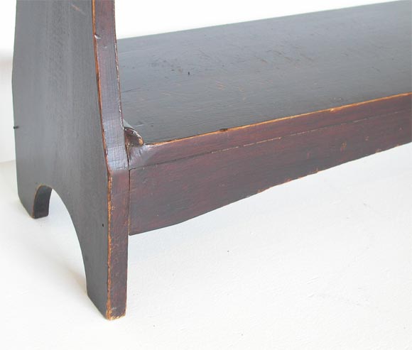 19THC  TWO TIER BENCH/SHELF FROM PENNA. 1