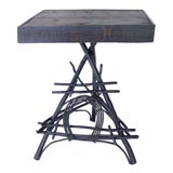 Antique HOME SWEET HOME-TWIG TABLE