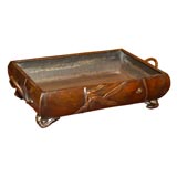 Antique J apanese Bronze Suiban