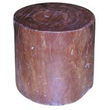 Iron Wood round base/Side table.