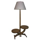 Limed Oak Floor Lamp