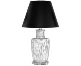 Chic Murano Lamp on Lucite Base