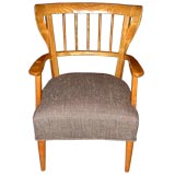 Elegant , Italian Low Lounge Chair