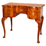 Burl Walnut Lowboy