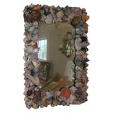 Large shell mirror