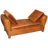 Vintage Leather Day Bed