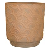 Massive David Cressey  stoneware pot for Riviera Country Club
