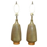 David Cressey Architectural Pottery lamp bases for Lightolier