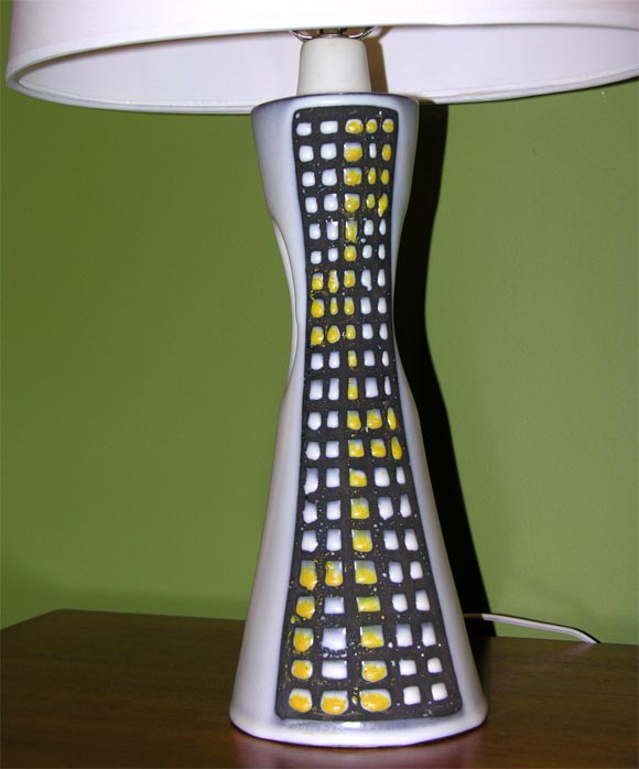 French 'Diabolo' Lamp by Roger Capron