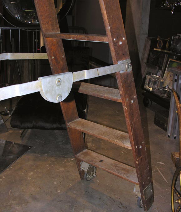 American Wooden Electrician's Ladder