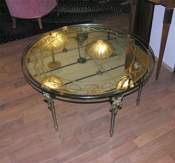 Art Deco French Cocktail Table by Maison Jansen For Sale
