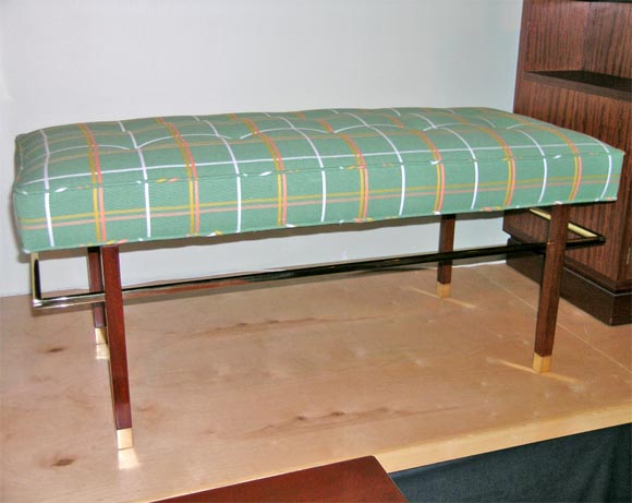 Upholstered Bench by Harvey Probber