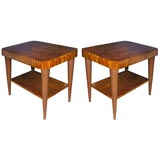 Vintage Pair of Endtables by Gilbert Rohde
