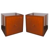 Pair of Machine Age End Tables by Eliel Saarinen