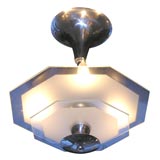 Machine Age Octagon Chandelier