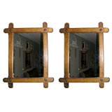 Pair of Arts and Crafts mirrors