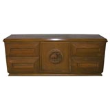 A James Mont Limed Oak Console.