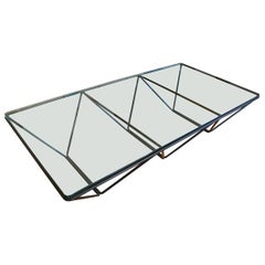 Low italian coffee table by Paolo Piva