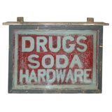 1920's ORIGINAL STORE SIGN
