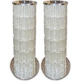 Pair of 60s Italian Plexi Floor Lamps